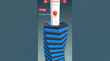 Stack ball | level 46 | android & ios gamesplay #shorts