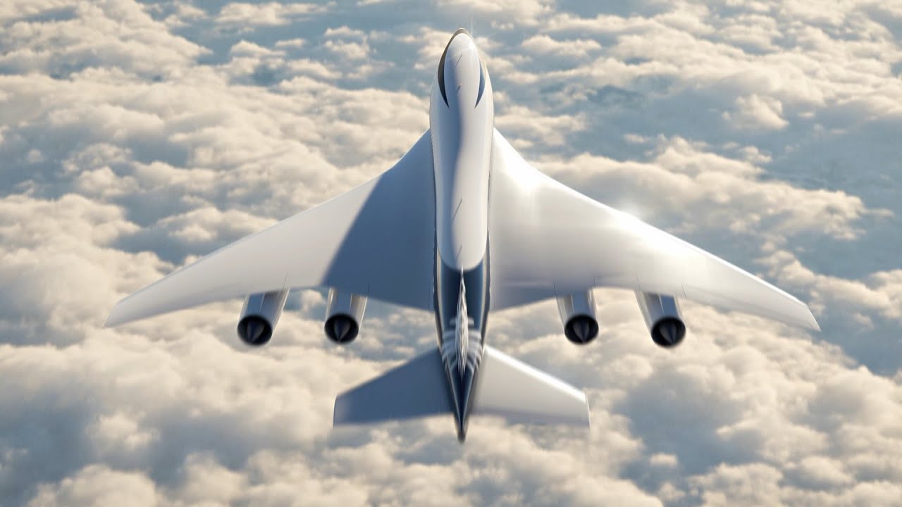 オーバーチュア OVERTURE Overture: The Next Generation of Supersonic Passenger Jets - YouTube