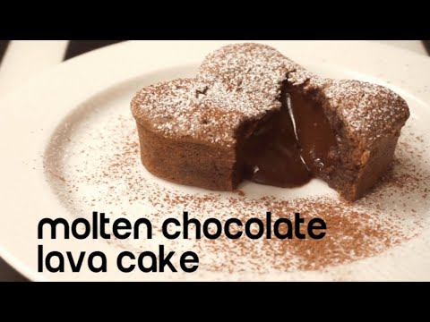 RICH & Simple Chocolate Molten Lava Cake