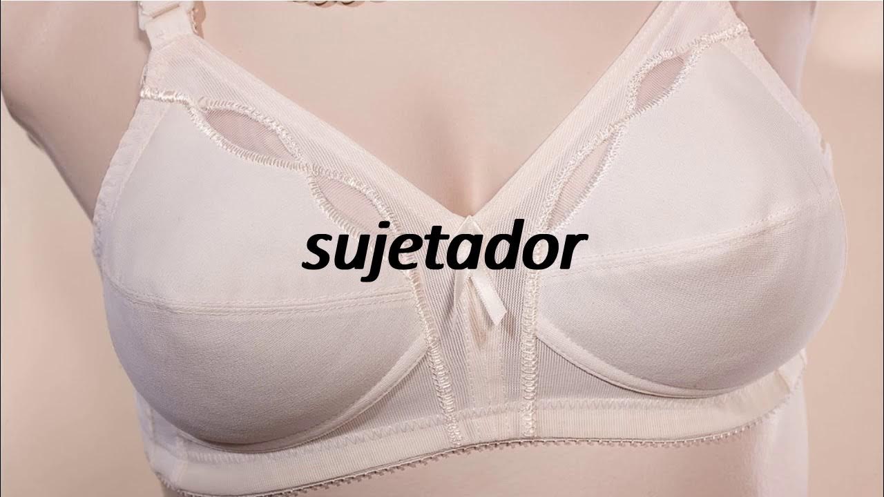 How to say bra in Spanish? sujetador 