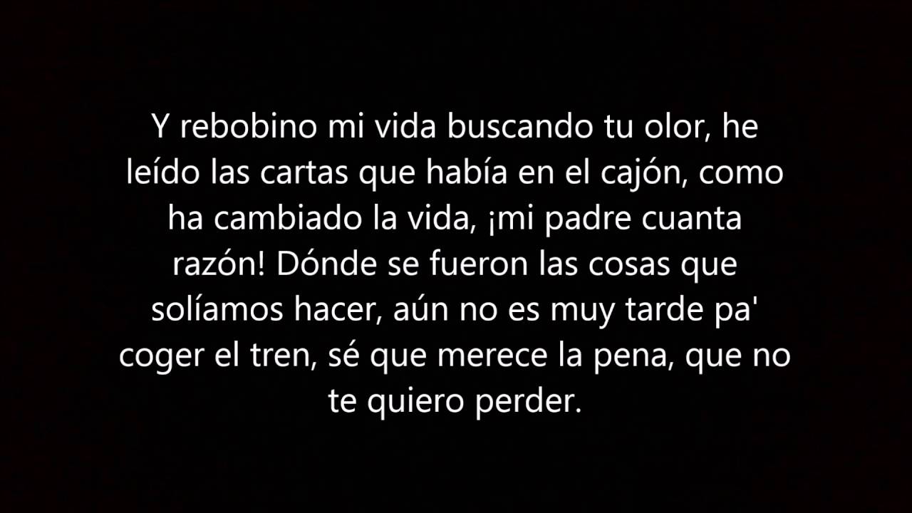 Benito Kamelas - Aquellas cosas que solíamos hacer (con letra)