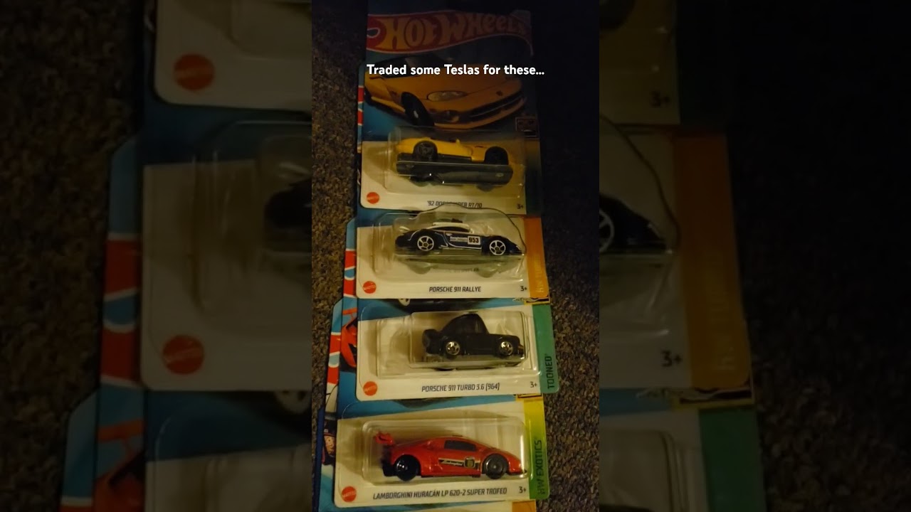 Trading Tesla Hot Wheels 