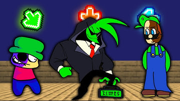 BERGABASH, Dave and Bambi | FNF Character Test | Gameplay VS Playground