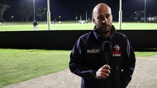 Post Match Interview Andrew Sturgess Coburg Vs Essendon Practice Match