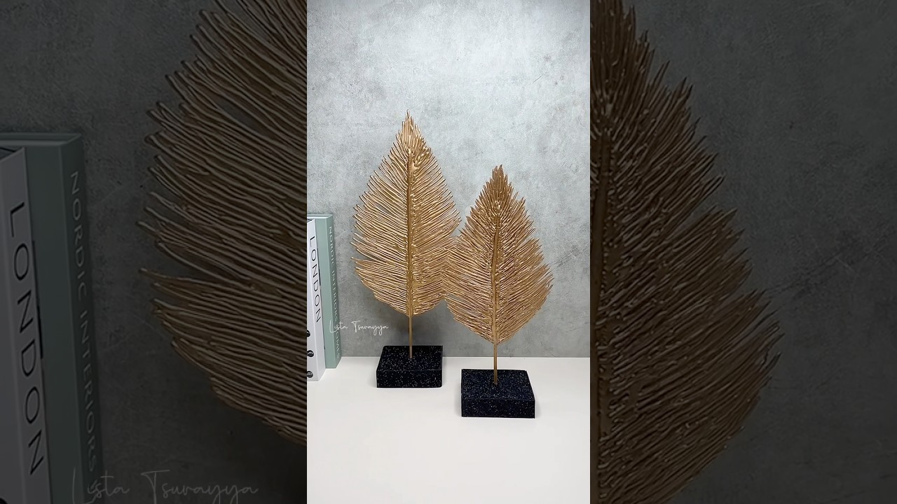 Pajangan cantik dari kardus dan lem tembak #diy #handmade #pajangan #kardus #pajanganmewah
