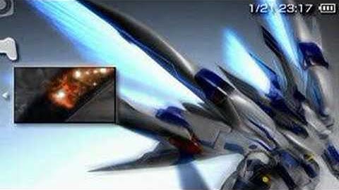 Xenogears custom PSP menu (PS1 emulator)