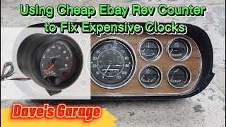 Ford Escort MK1, Fitting Cheap Ebay Rev Counter and Fixing the Jammed Speedometer and 3D Printing!!