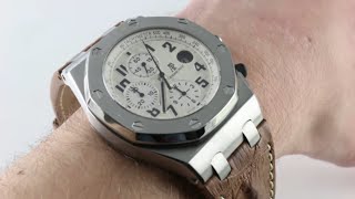 Pre-Owned Audemars Piguet Royal Oak Offshore “Safari” 26470ST.OO.A801CR.01 Luxury Watch Review