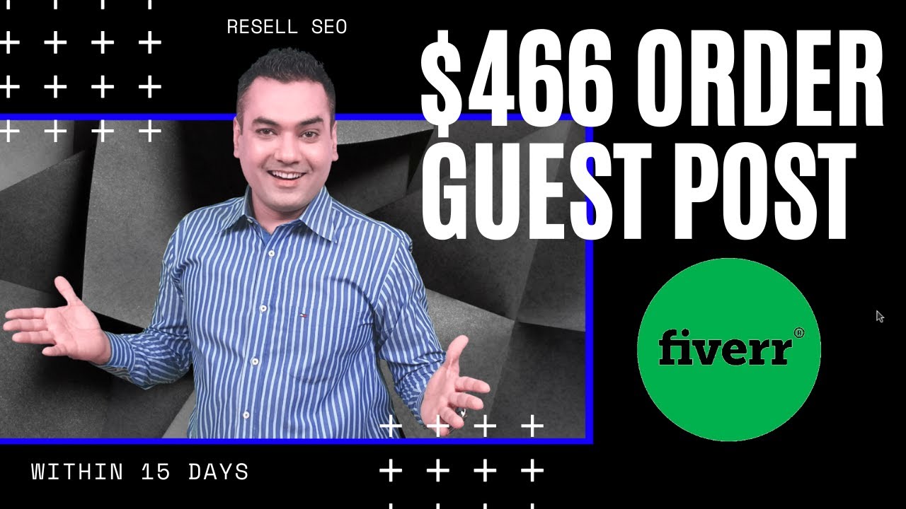 Guest Posting: How To Make Money On Fiverr?