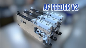 AF FEEDER: The ULTIMATE Stable Feeder for OpenPnP (Paper & Plastic Tapes PERFECTED) 