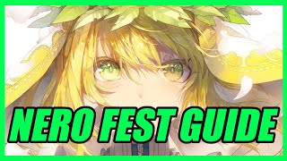 Nero Fest Event Guide Fategrand Order