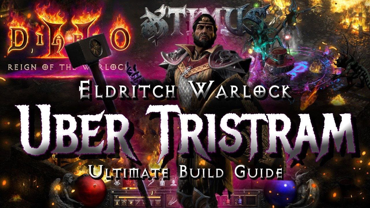 Cheap Eldritch Warlock Destroys Uber Tristram - Diablo 2 Resurrected