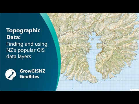 Topographic Data: Finding and using New Zealand’s popular GIS data layers