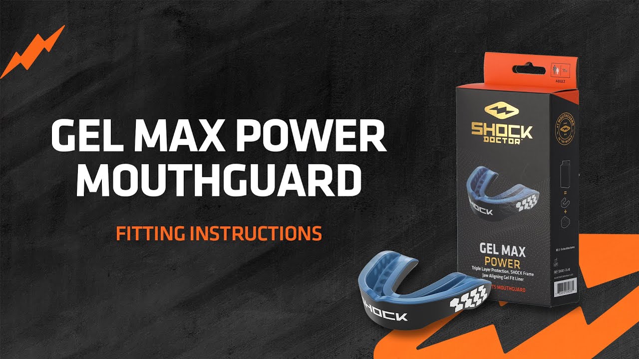 Shock Doctor Gel Max Power Mouthguard Fitting Video