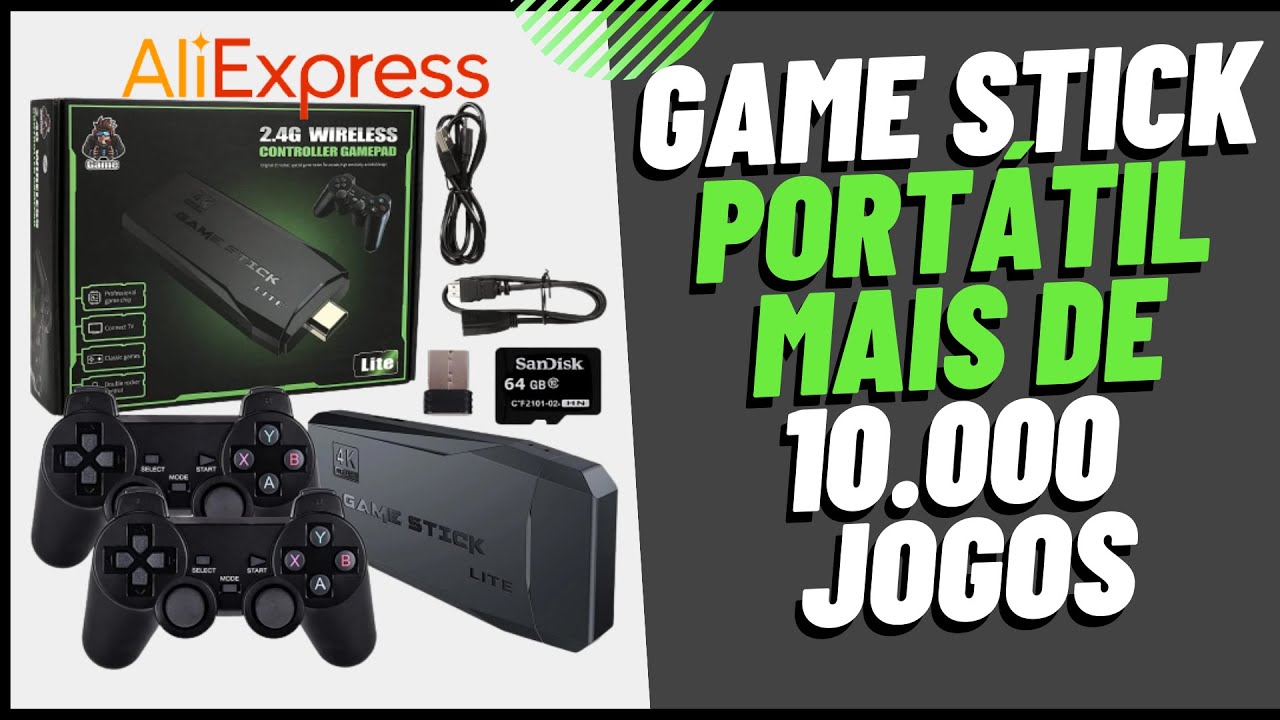 Fliperama Portátil Mini Emulador Video Game 360 Jogos Retro