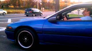 90 Eclipse vs 07 Civic si turbo