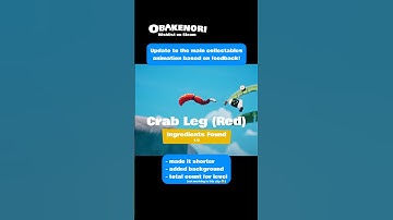 updated the collectable animation based on your feedback! 🍙 #gamedev #indiegame #gamedev #gaming