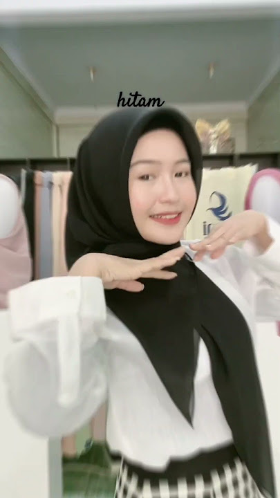 kalian tim hijab hitam atau putih? #hijab #jilbab #kerudung