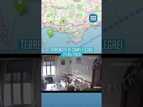 Video TERREMOTO a NAPOLI, guardate cosa succede durante lo SCIAME SISMICO