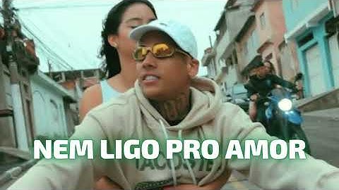 NEM LIGO PRO AMOR - MC LUUKY e OLDILLA 🎵 Parem pra pensar, é que eu cansei de problema 🎵