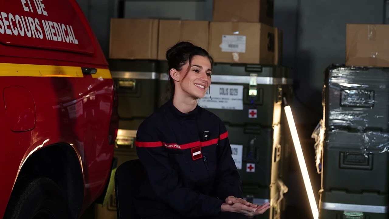 ITW de Cassandra, infirmière sapeur-pompier volontaire ayant participer à la mission sur Mayotte