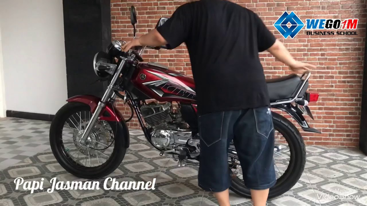 RX King 97 Restorasi King Peredam 2009. Duta Paytren naik motor jambret