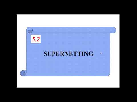 محاضرة حول شبكات السوبر 