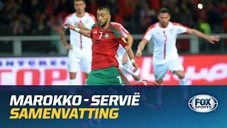 HIGHLIGHTS | Marokko - Servië