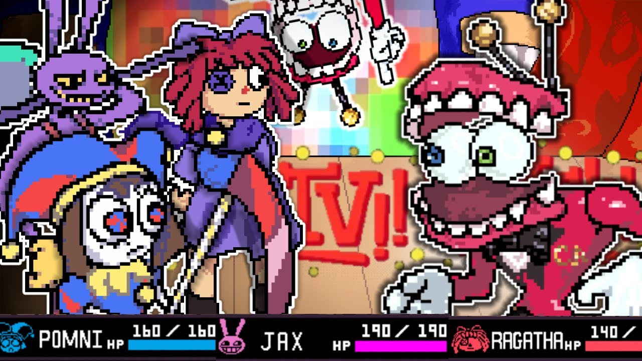 It’s Digital Time! | Caine’s “It’s TV Time!” (Deltarune × TADC)