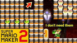 THREE 1ups... if I ditch Yoshi. [Road to #1 Super Expert Endless] [422]