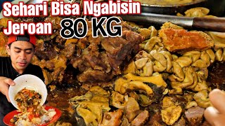 MUKBANG 12 MANGKOK SOTO TANGKAR   NASI FULL JEROAN YANG UDAH JUALAN 30 TAHUN!!