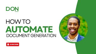 Intro to Automated Document Generation: No Coding Required!