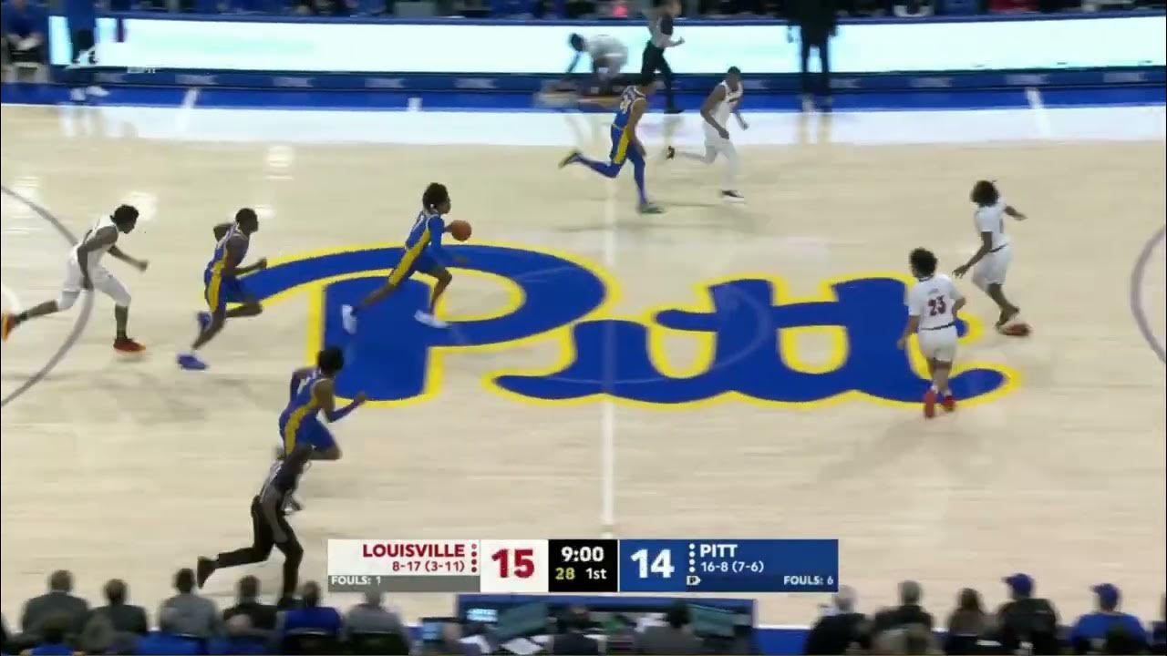 UL vs. Pitt Bub Carrington Transition, 20232024 Season YouTube