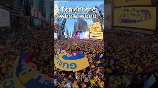 Ecuador WINS🌍 World Cup Fever Hits Times Square! 🗽⚽