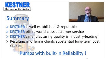 5 KESTNER Vertical Pump Recommendation & Summary