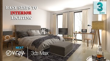 3ds Max Vray Bedroom Interior Lighting And Rendering Seting || Arch Viz By Dino