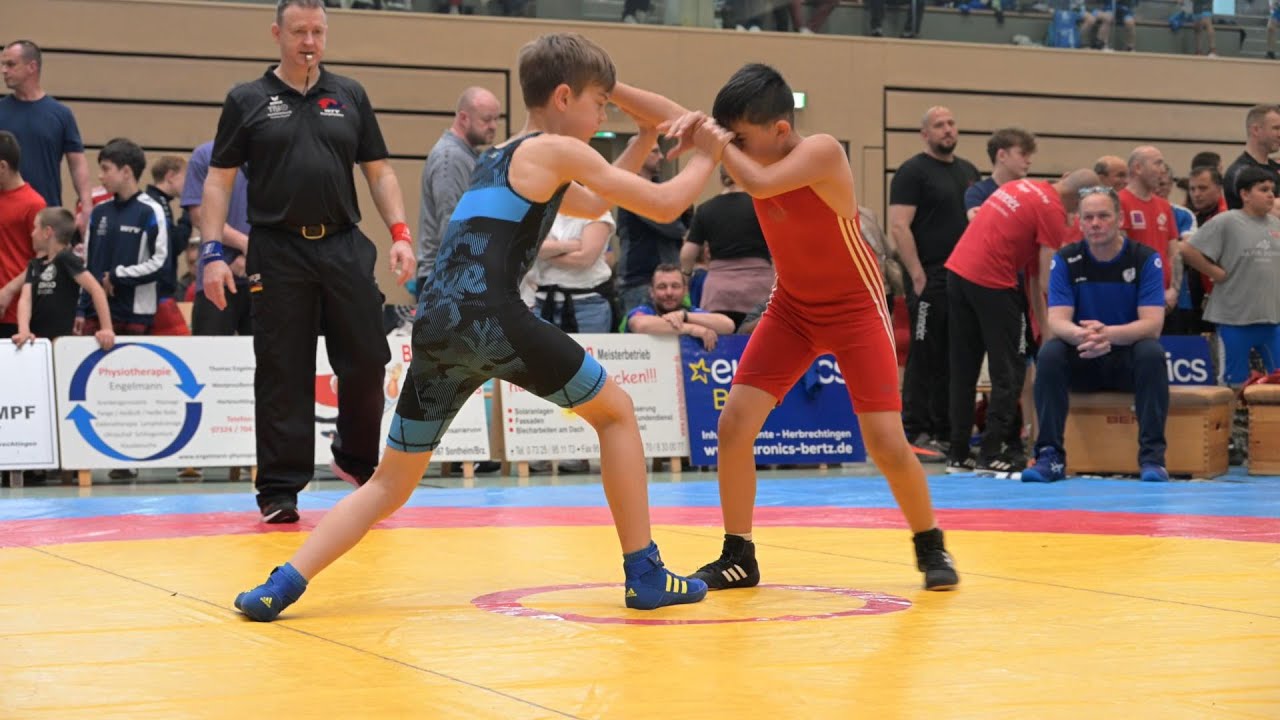 U12 Ashraf vs Drachnev 40kg. Eugen-Roller-Gedächtnisturnier 2025 Griech.-Röm. Ringen/Wrestling