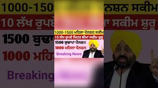 1000 ਮਹਿਲਾ ਪੈਨਸ਼ਨ ਸ਼ੁਰੂ| 2500 Pension | Budapa Pension Scheme| #2500pension#pension #pensionscheme
