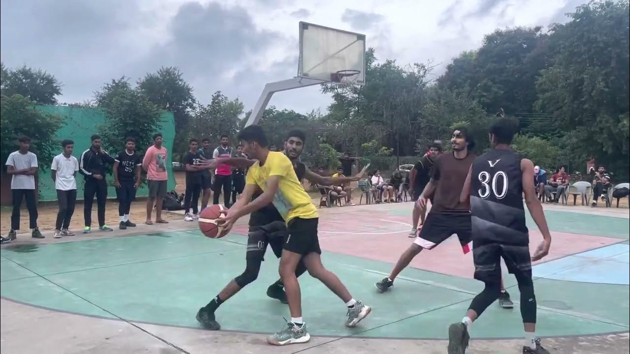 Basketball match video Rajasthan university jaipur Rao Sandeep