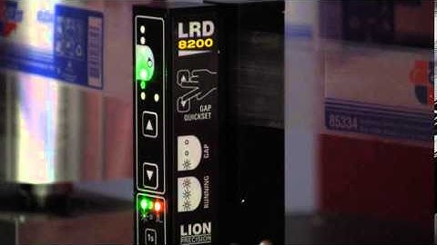 Clear Label Sensor Setup: LRD8200