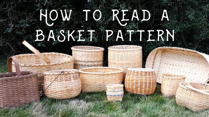 Beginner Basket Weaving - Learn to Read a Basket Pattern - DayDayNews