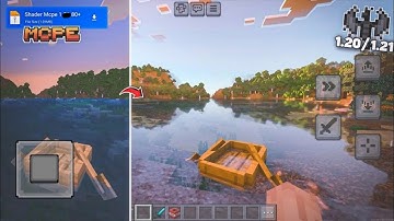 1.21.120 Shader Minecraft PE - Shaders MCPE 1.21 - Original/Patch/Beta