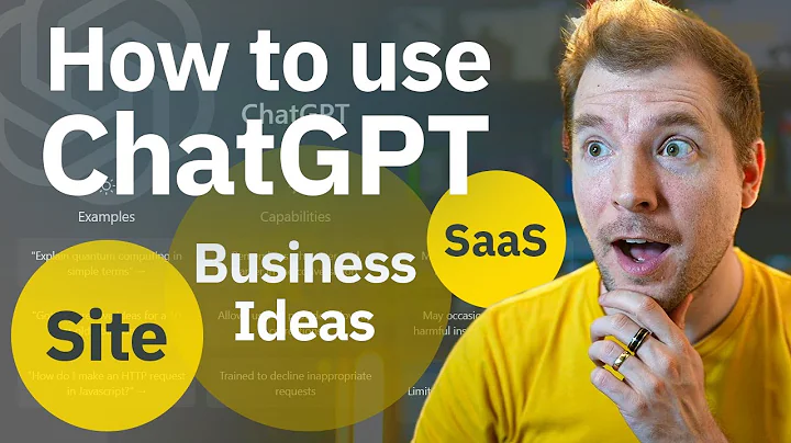 How to use ChatGPT to build Business Ideas, Sites ...