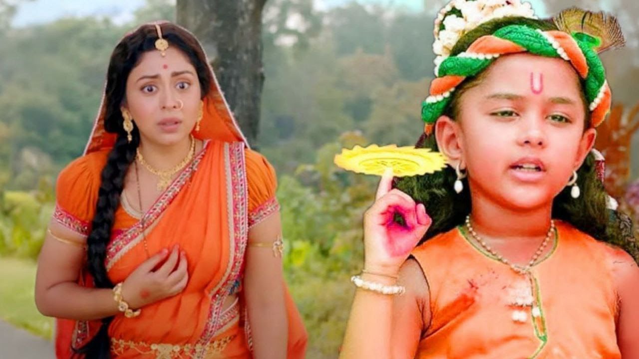 कान्हा ने क्यों चलाया सुदर्शन चक्र अपनी मैया पर ! || Yashomati Maiyaa Ke Nandlala ||