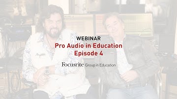 Focusrite Masterclass with Alan Parsons and Julian Colbeck