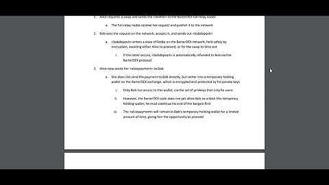 BarterDex Whitepaper Review: Atomic Swaps