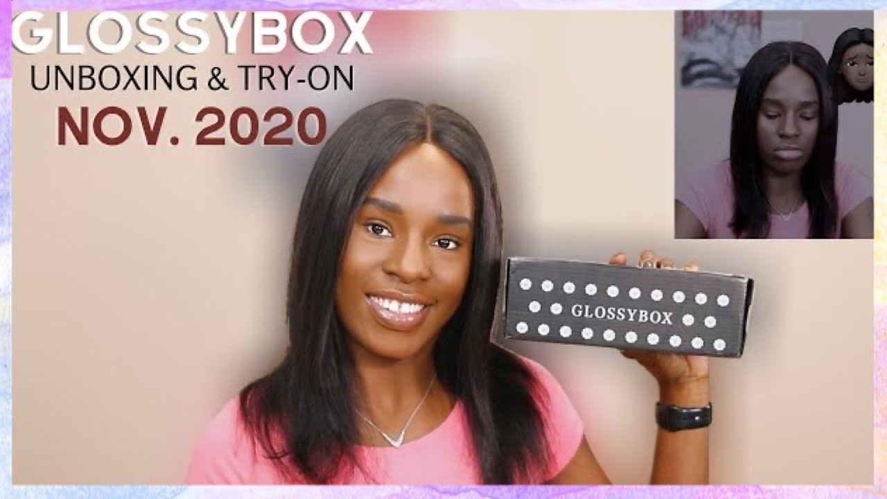GLOSSYBOX NOVEMBER 2020 LASPLASH MAGIC PALETTE UNBOXING & TRY ON | BEAUTY & LIFESTYLE | TEMIE