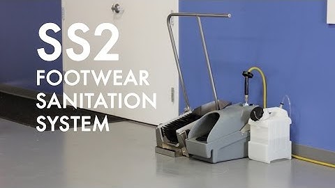 SS2 Footwear Sanitation System | FOAMit
