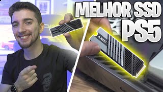 MELHOR SSD para o PLAYSTATION 5 (upgrade SSD PS5) Aorus 7000s 1TB