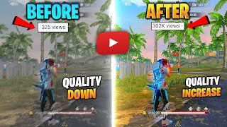 BIG EDITING MISTAKES ❌😡 DON'T DO THIS 🙏 HOW TO INCREASE VIDEO QUALITY / HOW TO EDIT FREE FIRE VIDEO